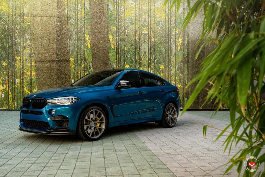  BMW X6 M on Vossen Wheels (VPS-306) 2017 года  (фото 2 из 17)